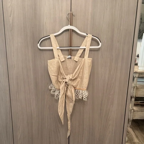 Boho Cream Lace Maxi Skirt & Top - Picture 6 of 8